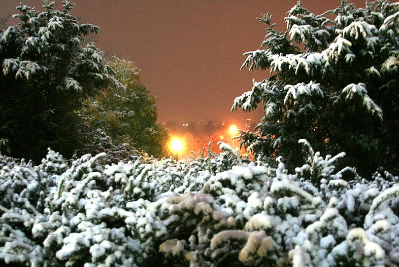Winterlandschaft im Olympiapark