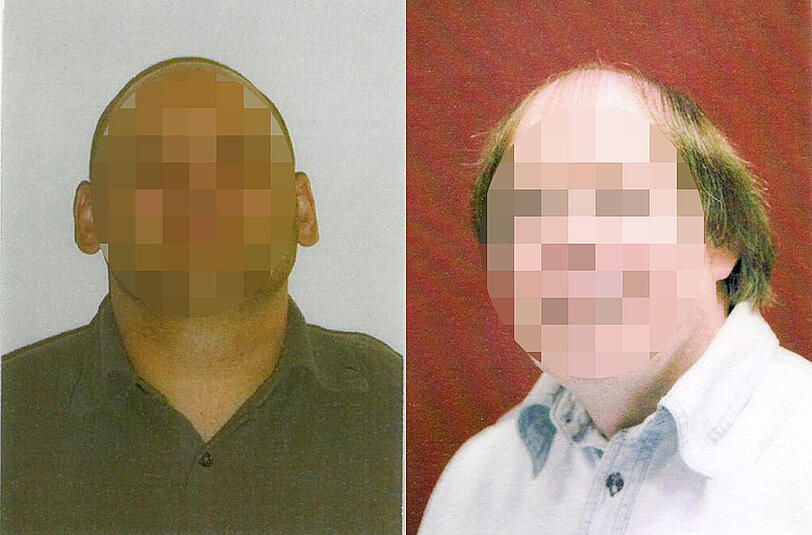 Diese zwei Männer wurden von der Polizei gesucht, sind inzwischen aber gefasst.