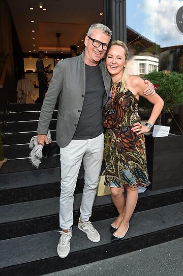 Paul Oberrauch und Sylvia Arpino.