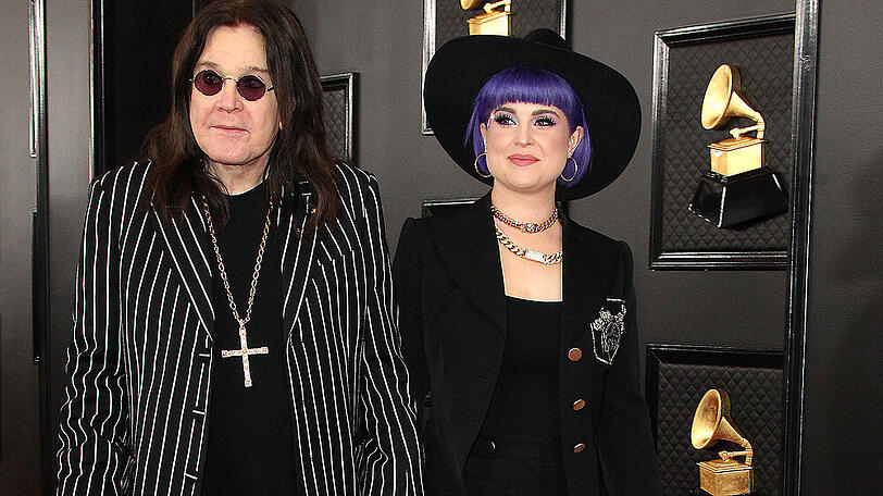Ozzy Osbourne und Kelly Osbourne bei der Grammy-Verleihung