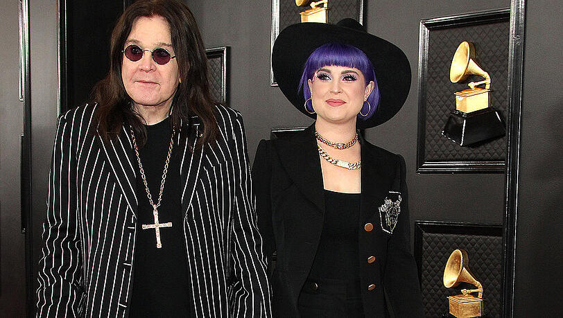Ozzy Osbourne und Kelly Osbourne bei der Grammy-Verleihung Ozzy Osbourne und Kelly Osbourne bei der Grammy-Verleihung