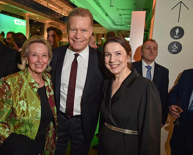 Marianne Wille, Marlen Wienert und Andreas Steinfatt