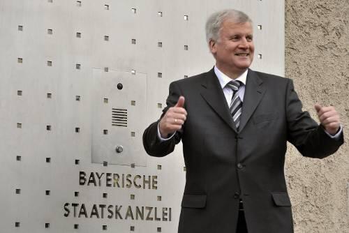 Im Visier eines Komödianten: Horst Seehofer.