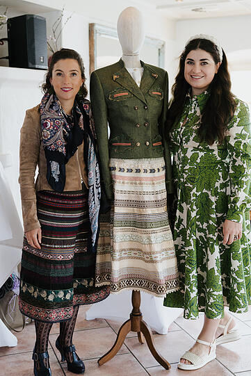 Maria Reiter und Yasmin  Pirouzi