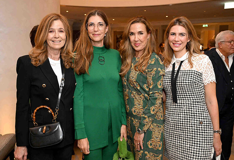 Girls support Girls: Andrea Schoeller, Christiane zu Salm, Gräfin Susanne von Moltke und Caterina Hubert.
