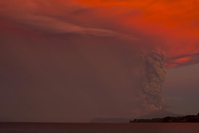 Im Süden Chiles ist der Vulkan Calbuco ausgebrochen. Die Bilder.