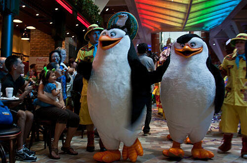 Pinguine sind die Stars der Parade, Foto: Franz Neumeier