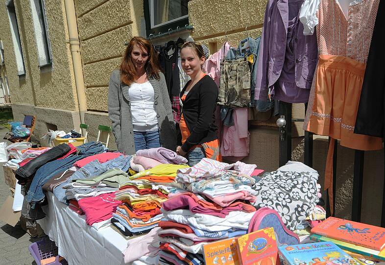 Hofflohmarkt in der Metzstraße