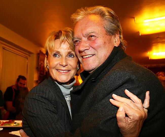 Hans-Jürgen Bäumler mit Ehefrau Marina.