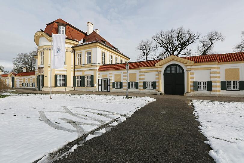 Hier ist die Nymphenburger Porzellan-Manufaktur daheim: das Nördliche Schlossrondell Nummer 8.