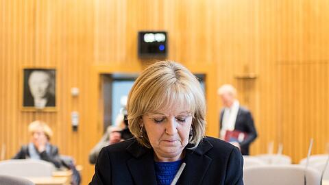 NRW-Ministerpräsidentin Hannelore Kraft vor dem Untersuchungsausschuss des Landtags zum Fall Amri.