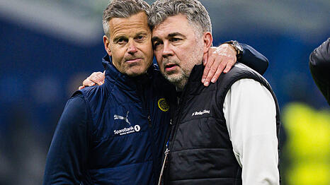 Die Macher hinter dem Gegner des FC Bayern in der Champions League: CEO Frode Thomassen (rechts) und Trainer Kjetil Knutsen.