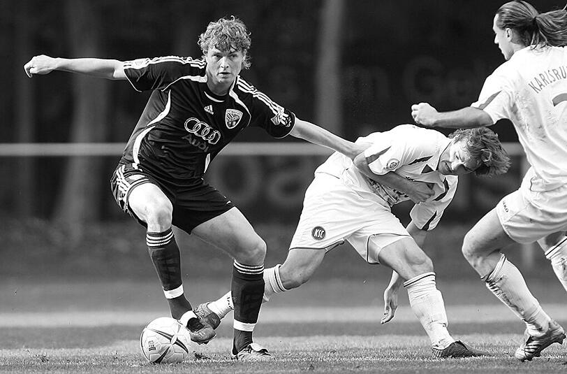 Michael Schmidberger im jahr 2006 im Trikot des FC Ingolstadt.