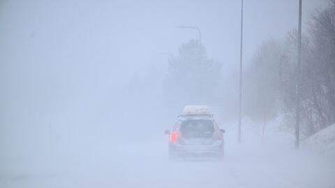 In Skandinavien sorgte der Sturm f&uuml;r teils chaotische Verh&auml;ltnisse.