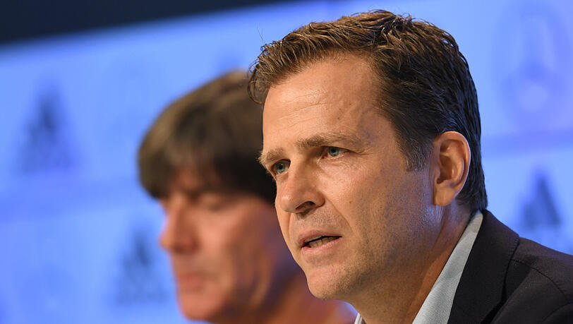 DFB-Teammanager Oliver Bierhoff am Mittwoch bei der Präsentation der WM-Analyse.