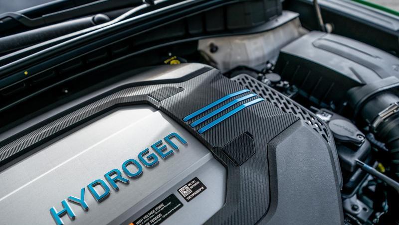 Ein Hyundai Nexo Carsharing Auto mit Hydrogen Brennstoffzellen-Antrieb. Ein Hyundai Nexo Carsharing Auto mit Hydrogen Brennstoffzellen-Antrieb.
