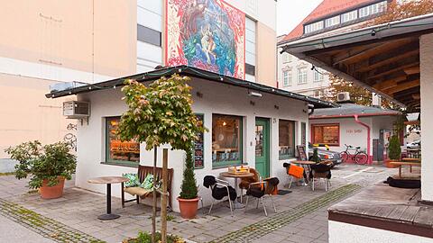 Vom Abriss bedroht: die Idylle am Schwabinger Elisabethmarkt.