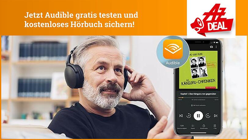 Nicht verpassen! Jetzt Audible gratis testen und kostenloses Hörbuch sichern. Exklusiver Deal von FOCUS Online.