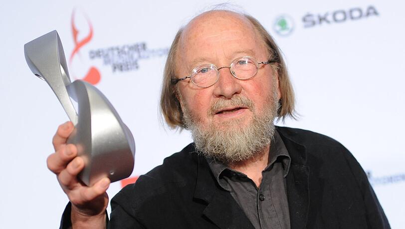 Der Komponist Georg Katzer 2012 Berlin bei der Verleihung des Deutschen Musikautorenpreises.