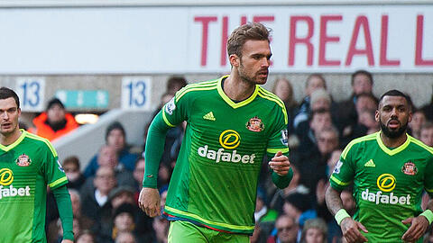 Jan Kirchhoff erlebt keine glückliche Premiere für den AFC Sunderland.
