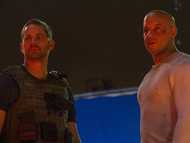 Tribut an seinen verstorbenen Co-Star: Dieses Foto von sich und Paul Walker postete Vin Diesel auf Facebook