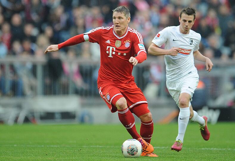 Feierte zuletzt beim 4:0 gegen Freiburg sein Bundesliga-Comeback: Bastian Schweinsteiger.