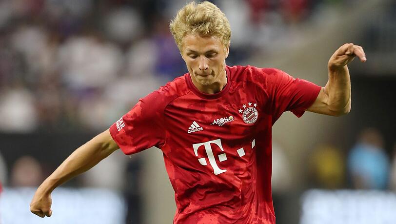 Der Neuling bei den Bayern: Fiete Arp. Der Neuling bei den Bayern: Fiete Arp.