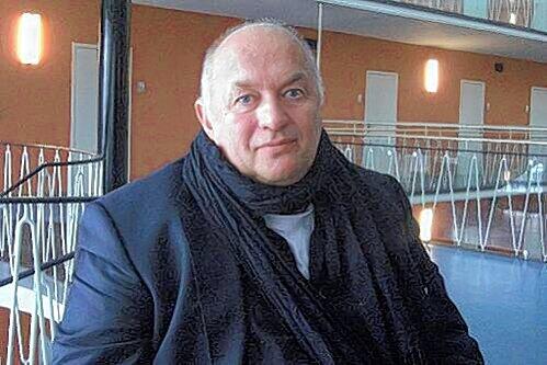 Im Gerichtsgebäude: Schauspieler Wolfgang Müller.