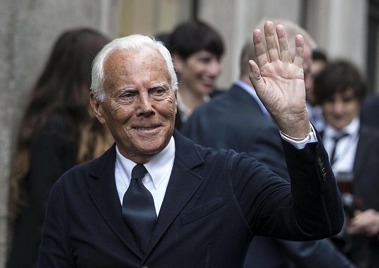 Giorgio Armani.
