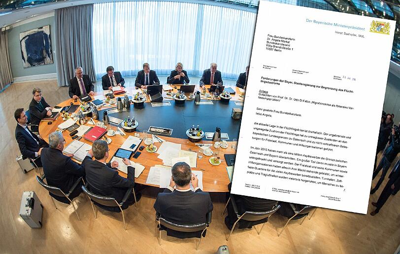 Wenn der Zustrom der Flüchtlinge nicht deutlich reduziert werde, dann erreiche der Freistaat die Grenzen des Leistbaren, heißt es in dem Brandbrief an Angela Merkel.