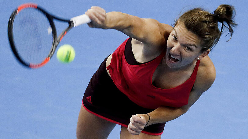 Simona Halep tritt zum vierten Mal hintereinander bei den WTA Finals an.