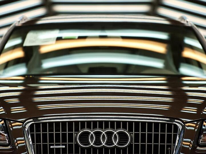 Ein Audi Q5 steht in der Produktion. Foto: picture alliance / dpa/Symbolbild