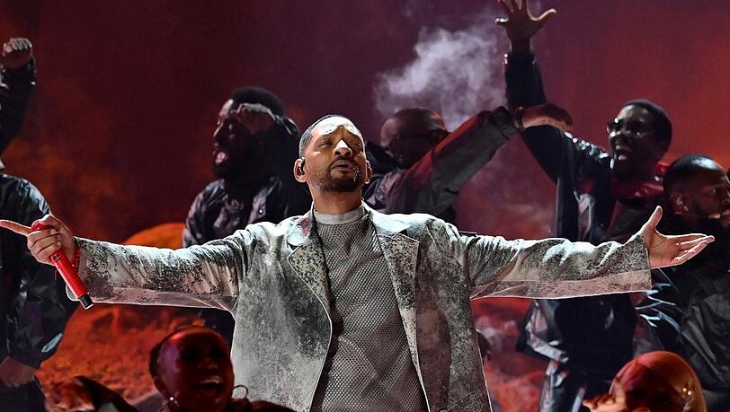 Will Smith auf der B&uuml;hne der BET Awards.