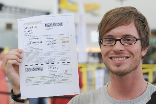 Michael Eckert hat ein echtes Schnäppchen ergattert.