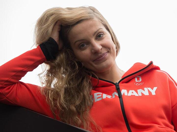 Snowboarderin Silvia Mittermüller. Foto: Angelika Warmuth/dpa/Archivbild