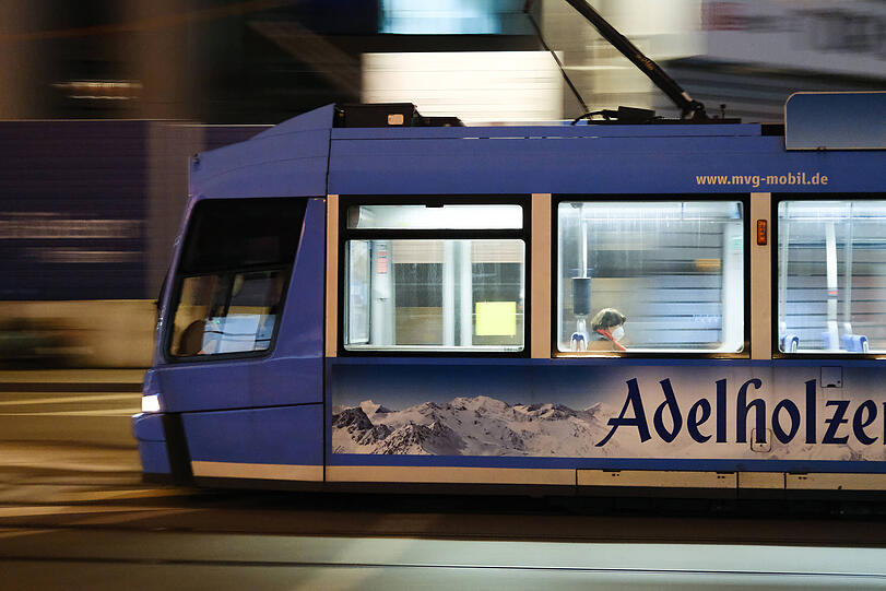 Eine Tramführerin der MGV wurde Opfer eines Sexualdelikts. (Symbolbild)