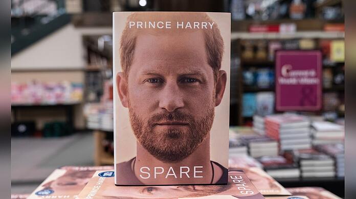 Prinz Harry hat mit seinem Buch "Spare" großen Erfolg.