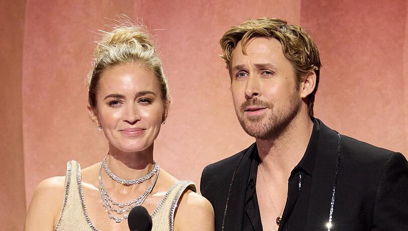 Emily Blunt und Ryan Gosling sorgten bereits gemeinsam auf der Oscar-Bühne für Lacher.