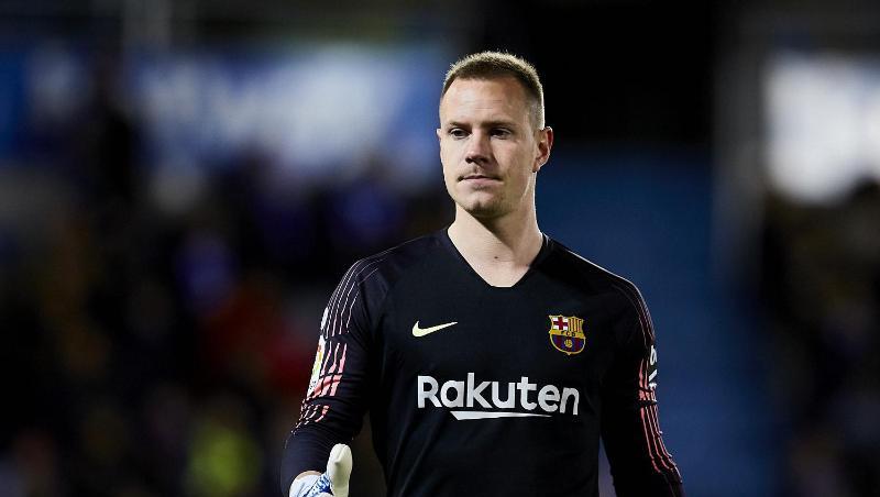 Barcelonas Keeper Marc-André ter Stegen ist zur Wahl den Welttorhüters nominiert. Barcelonas Keeper Marc-André ter Stegen ist zur Wahl den Welttorhüters nominiert.