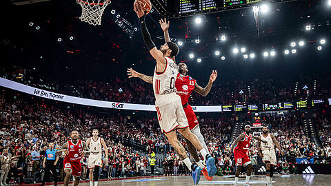 Bayerischer Schlüsselspieler, aber als bester Verteidiger der Euroleague auch begehrt auf dem Transfermarkt: Nick Weiler-Babb.