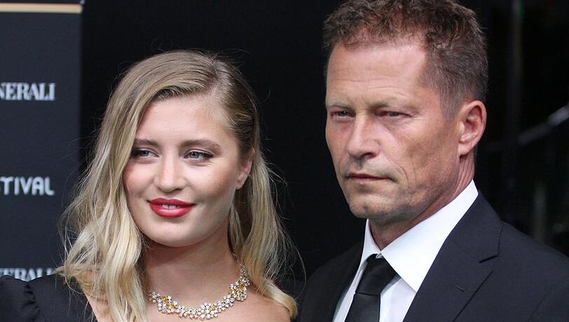 Luna und Til Schweiger auf einem Event in Zürich.