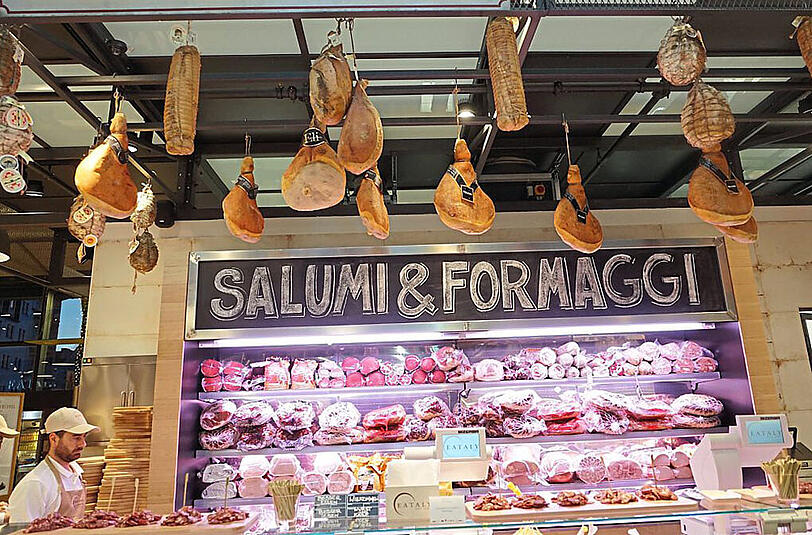 Am Donnerstag steht die große Eröffnung der neuen Schrannenhalle an. Klicken Sie sich durch die Bilder des Gourmetmarktes.