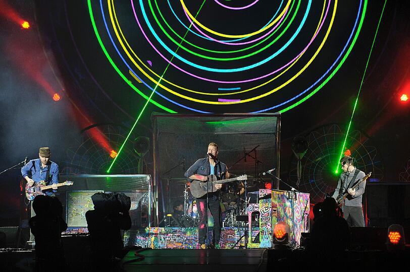 Sehen Sie hier noch mehr Bilder vom Coldplay-Konzert in München.