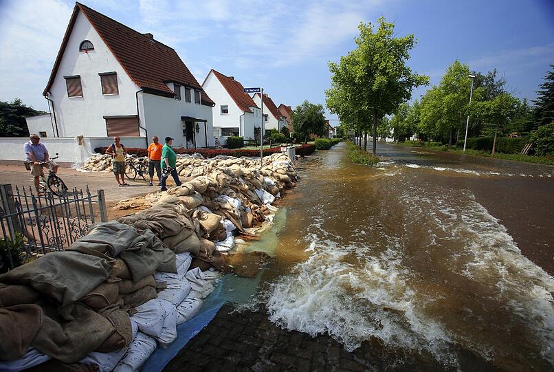 Magdeburg - eine Stadt kämpft gegen das Hochwasser: Die Bilder vom Wochenende und Montag.