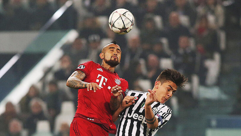 Gegen Ex-Verein Juventus Turin war Bayerns Mittelfeldspieler Arturo Vidal ein wichtiger Faktor.
