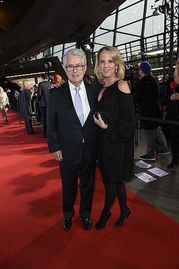 Frank Elstner mit seiner Frau Britta