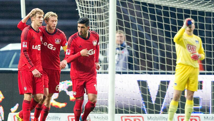 Stefan Kießling hält Bayer Leverkusen mit seinem Treffer in der Spitzengruppe der Bundesliga! Stefan Kießling hält Bayer Leverkusen mit seinem Treffer in der Spitzengruppe der Bundesliga!
