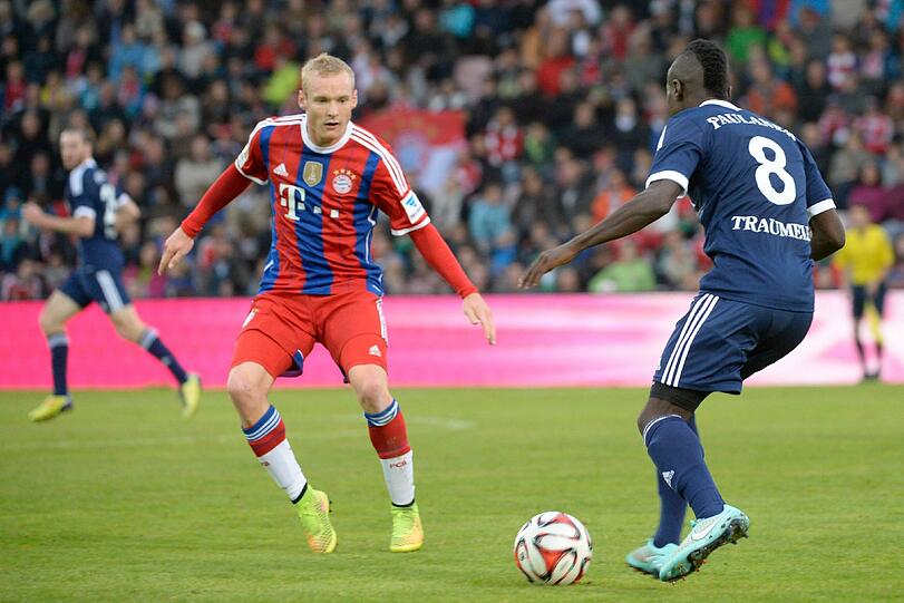 Die Bilder vom Spiel der Bayern gegen die Paulaner Traumelf in Unterhaching
