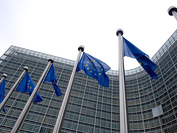 Das Gebäude der Europäischen Kommission in Brüssel.