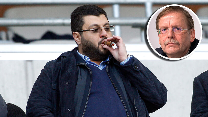 1860-Investor Hasan Ismaik machte auf BFV-Präsident Rainer Koch nicht den Eindruck eines Fußball-Fachmanns. 1860-Investor Hasan Ismaik machte auf BFV-Präsident Rainer Koch nicht den Eindruck eines Fußball-Fachmanns.